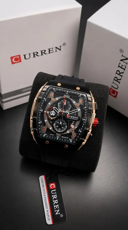 Reloj Curren 8442 Original Pulso Silicon