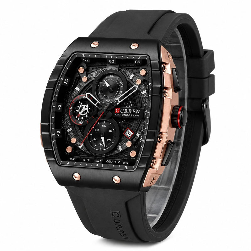 Reloj Curren 8442 Original Pulso Silicon
