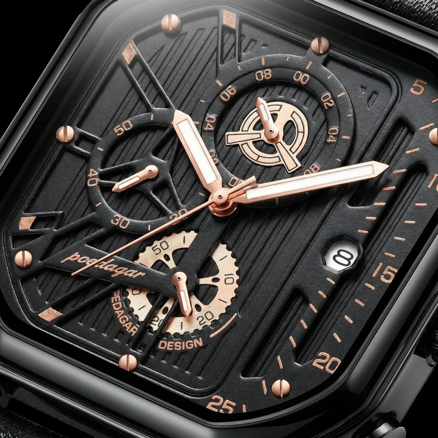Reloj Poedagar 628 + Caja de Lujo