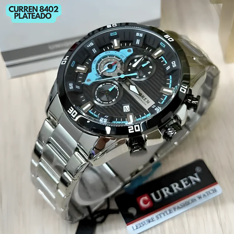 Reloj Curren 8402 Original Acero