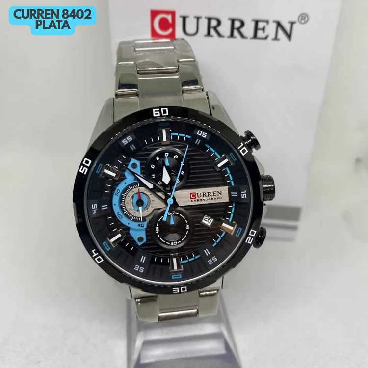 Reloj Curren 8402 Original Acero