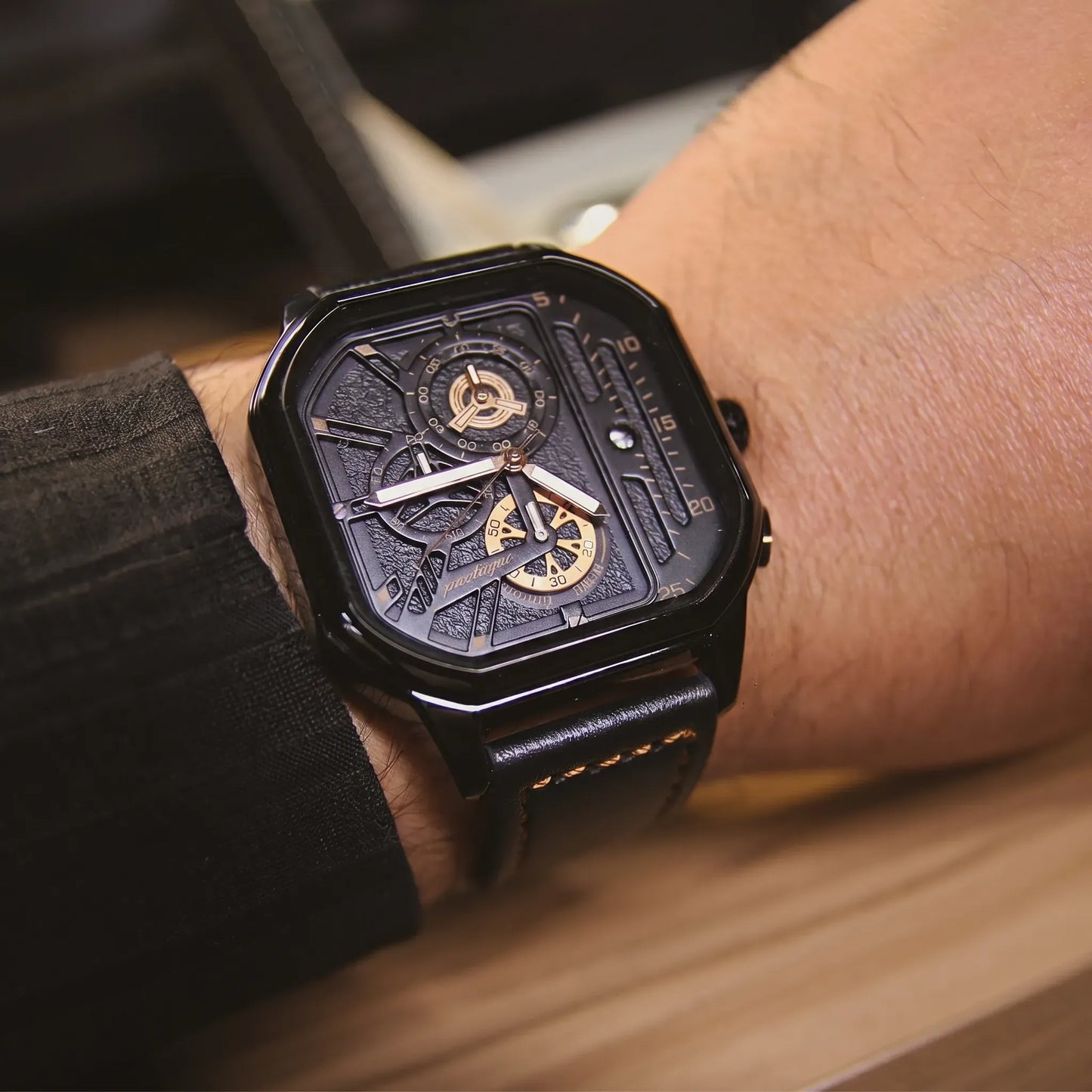 Reloj Poedagar 628 + Caja de Lujo